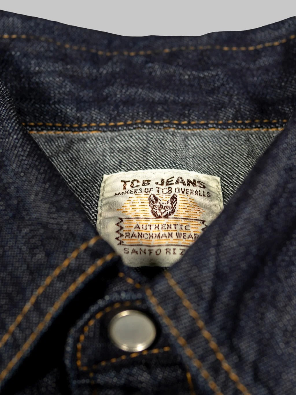 TCB JEANS RANCHMAN SHIRT - INDIGO