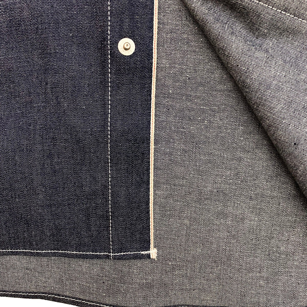 DRY BONES 6.5OZ DENIM WEATERN SHIRT - INDIGO