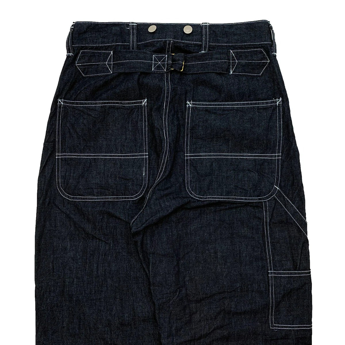 DRY BONES DOUBLE KNEE PAINTER PANTS - INDIGO