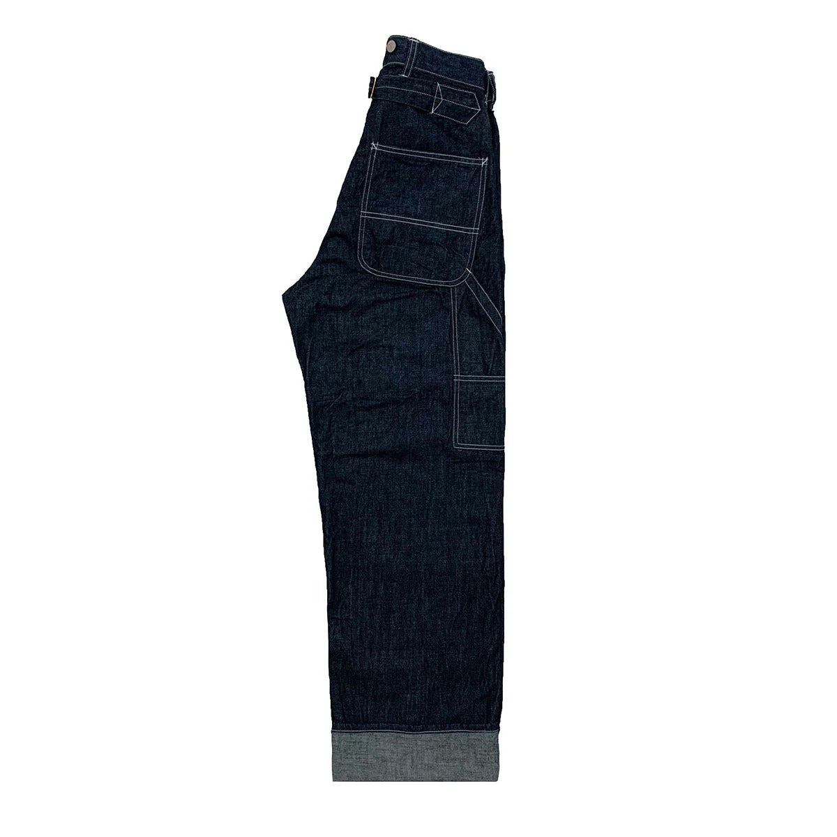 DRY BONES DOUBLE KNEE PAINTER PANTS - INDIGO