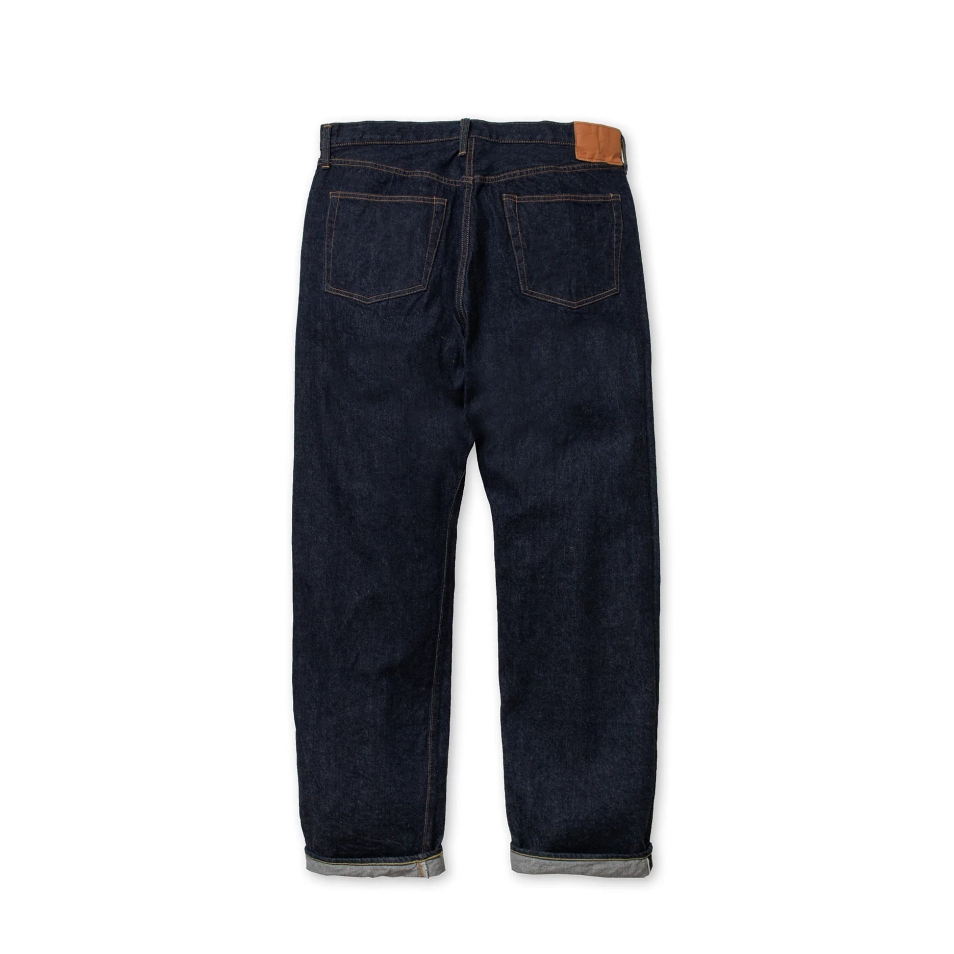 SPELLBOUND 40-700C 5POCKET SELVAGE REGULAR STRAIGHT JEANS - ONE WASH INDIGO