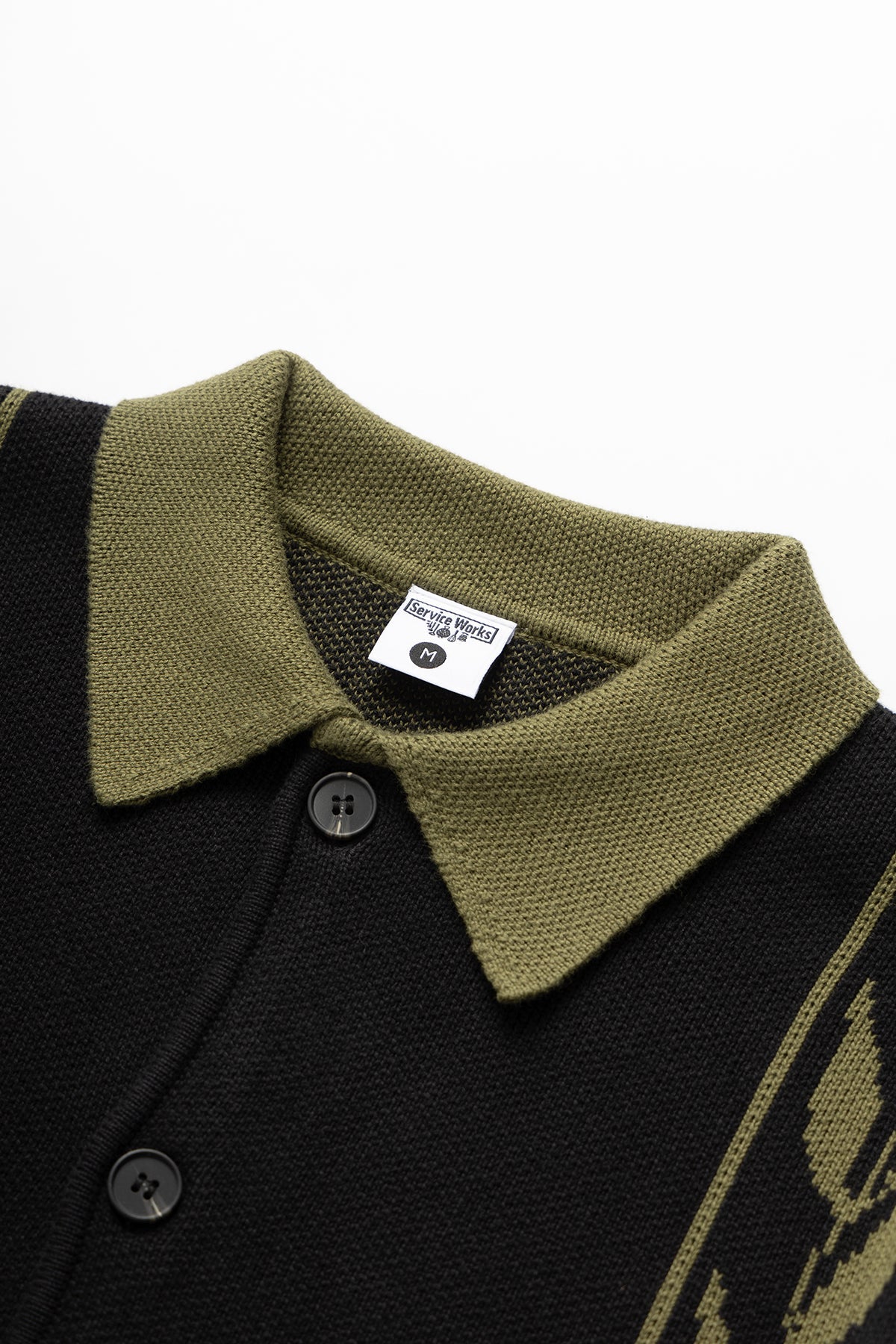 SERVICE WORKS OLIVE BRANCH PULLOVER - BLACK