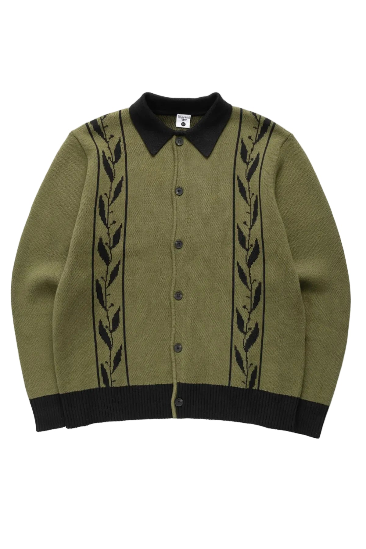 Service Works Olive Branch Pullover — Olive — front view