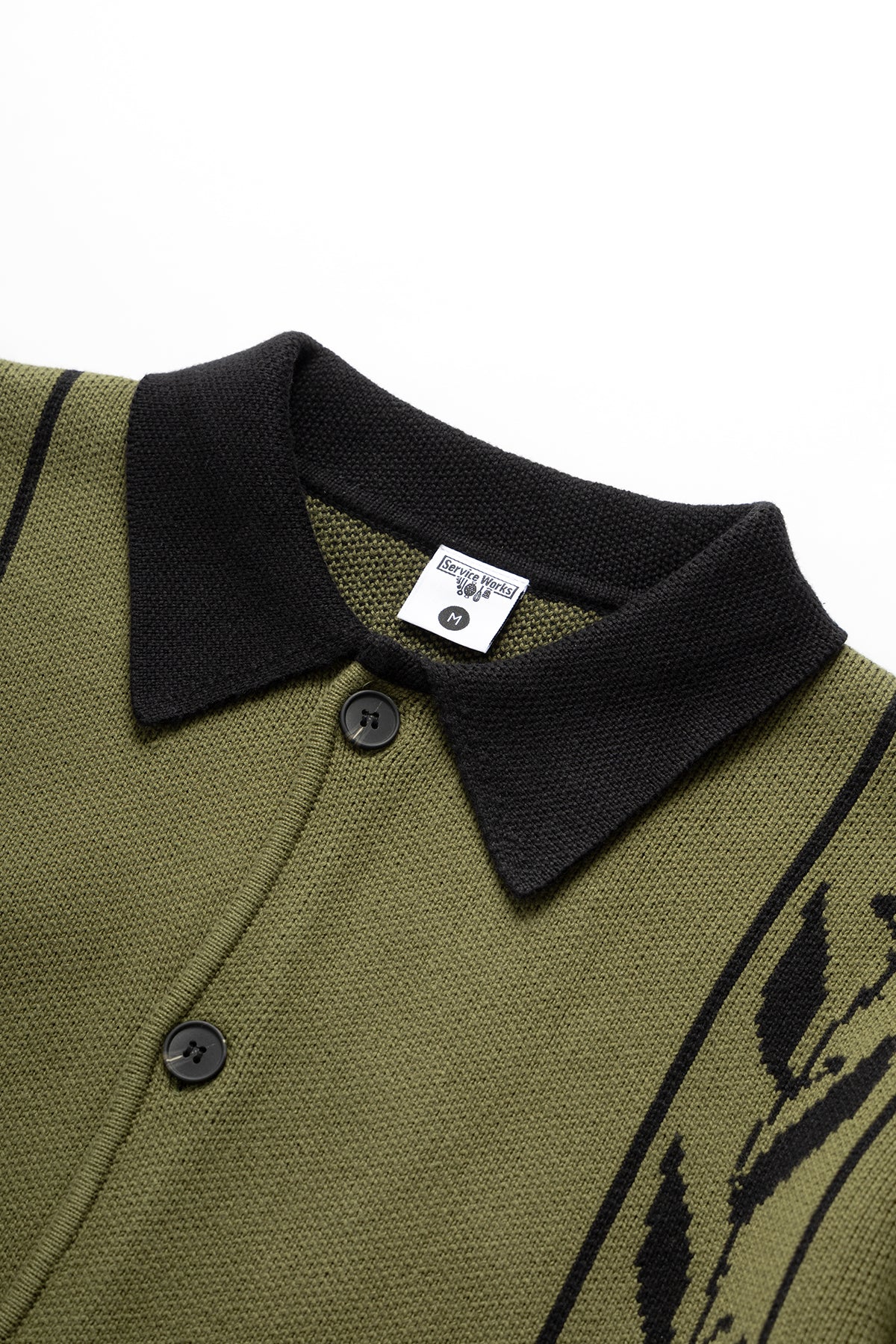 Service Works Olive Branch Pullover — Olive — view 4