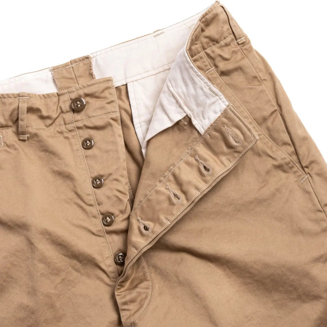 ORSLOW VINTAGE FIT ARMY TROUSERS - DARK KHAKI