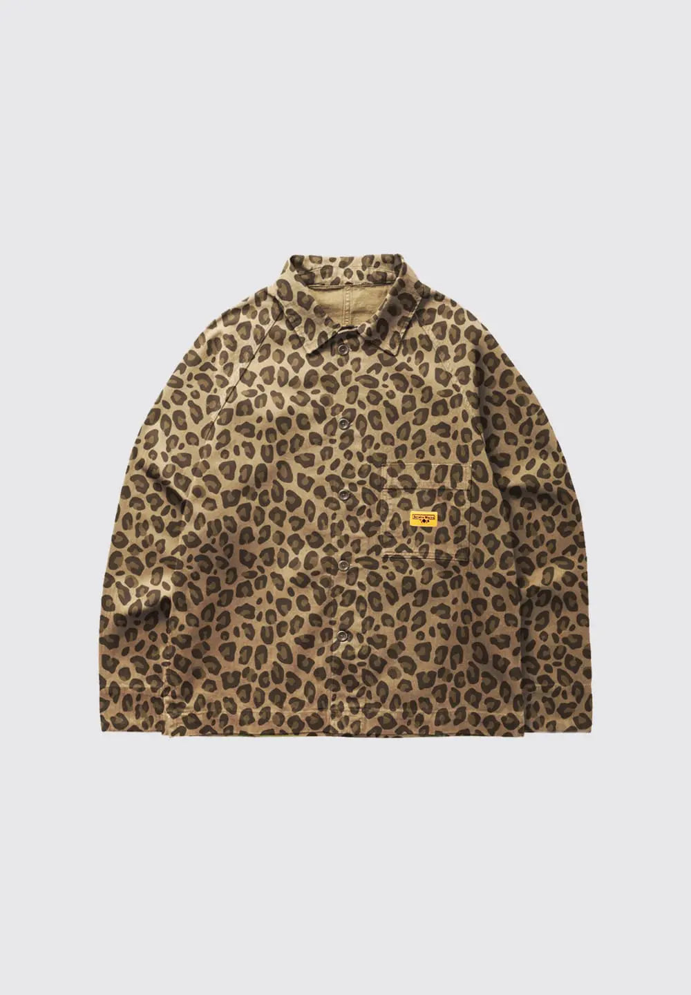 SERVICE WORKS LEOPARD FOH JACKET - BROWN
