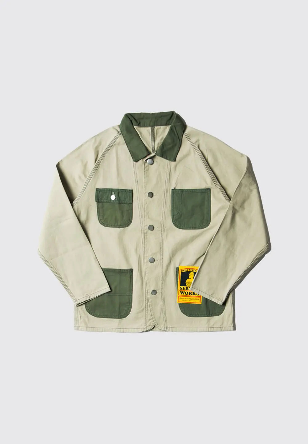 SERVICE WORKS DRILL COVERALL 2.0 - KHAKI/OLIVE
