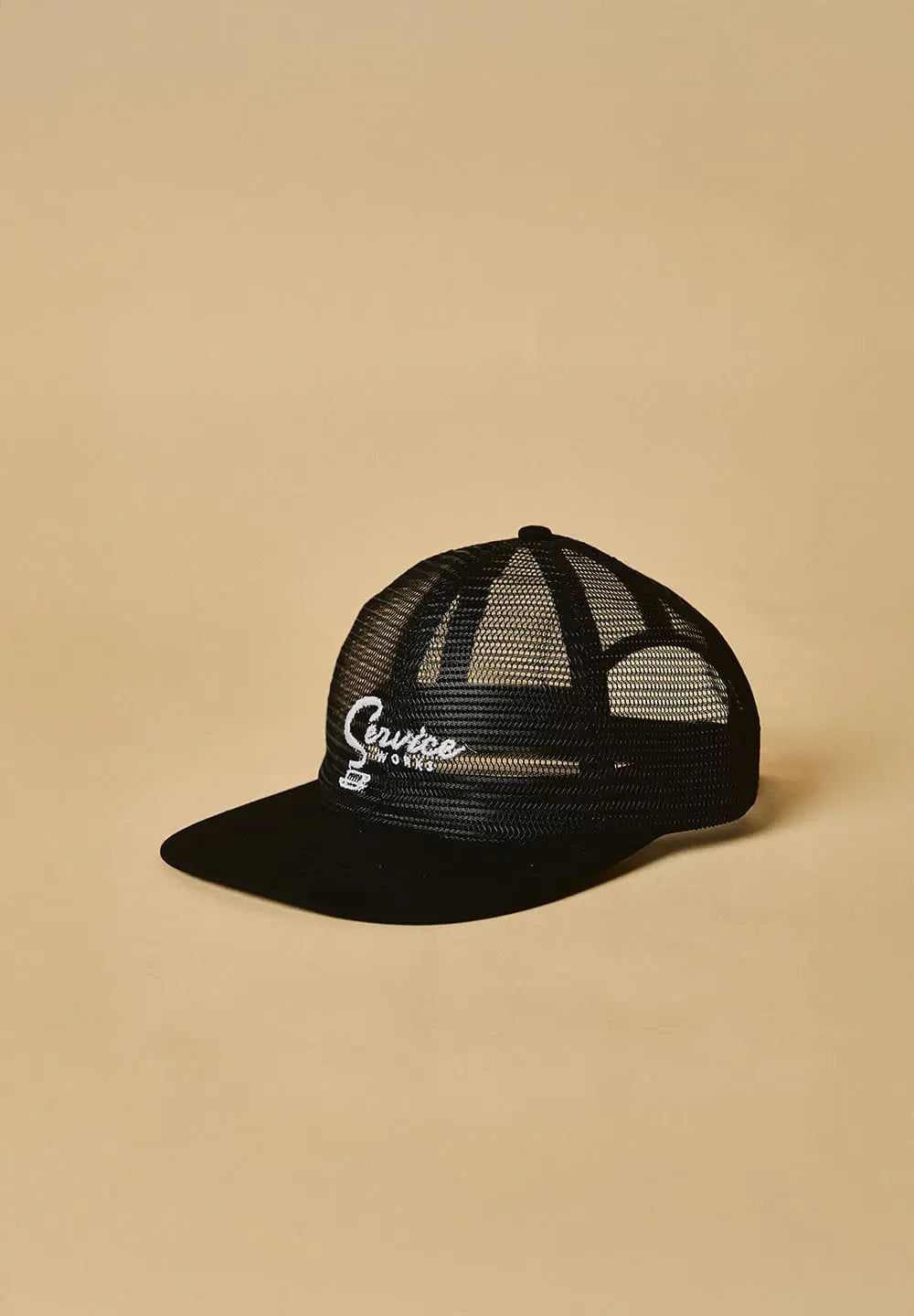 SERVICE WORKS MESH ESPRESSO CAP - BLACK
