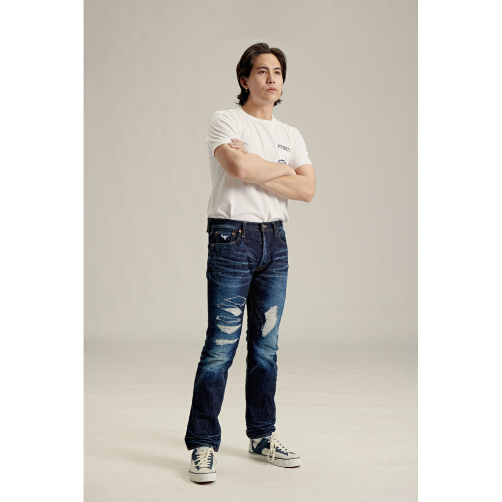 PURE BLUE JAPAN PPBJ6DC 005W - INDIGO