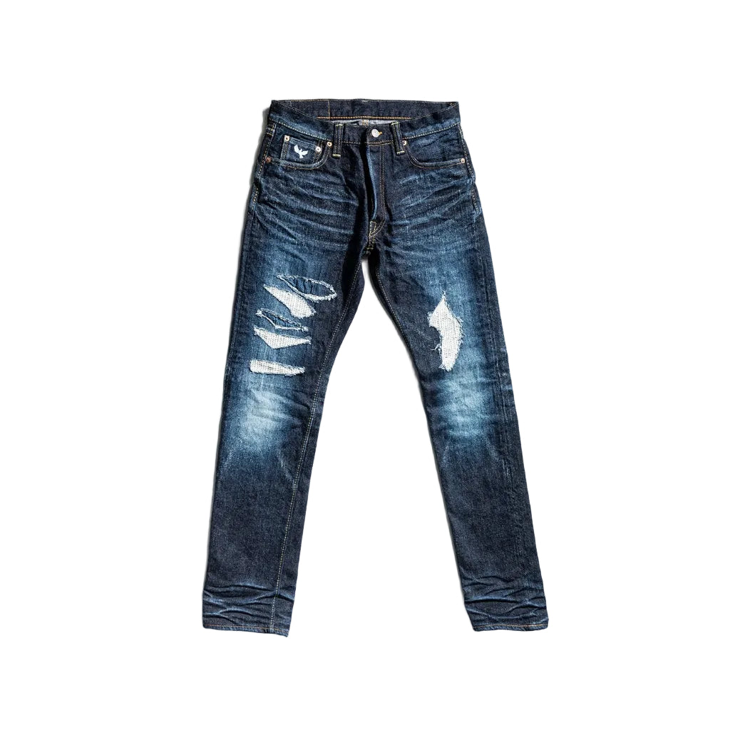 PURE BLUE JAPAN PPBJ6DC 013W - INDIGO