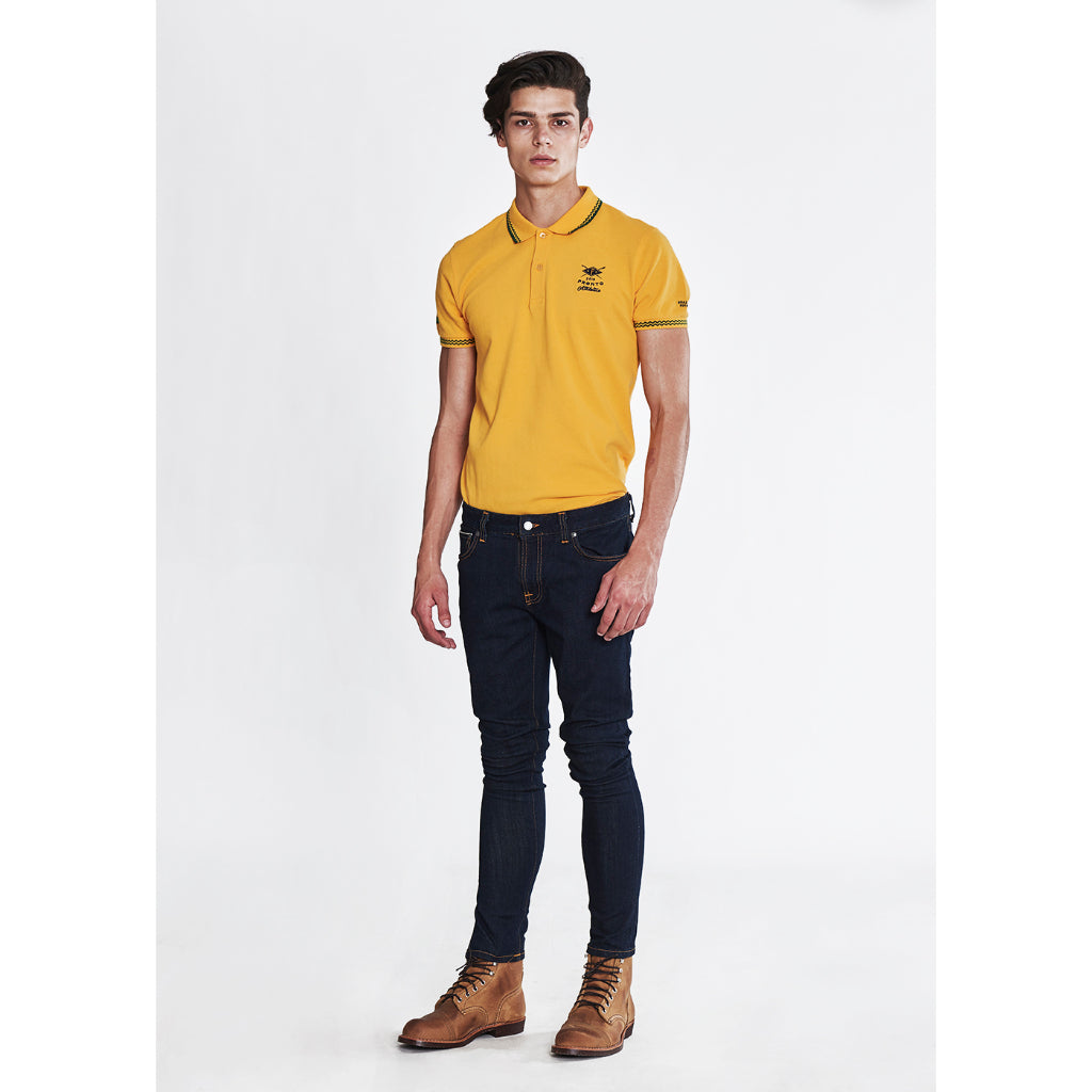 NUDIE JEANS SKINNY LIN - RINSE SELVAGE STRETCH