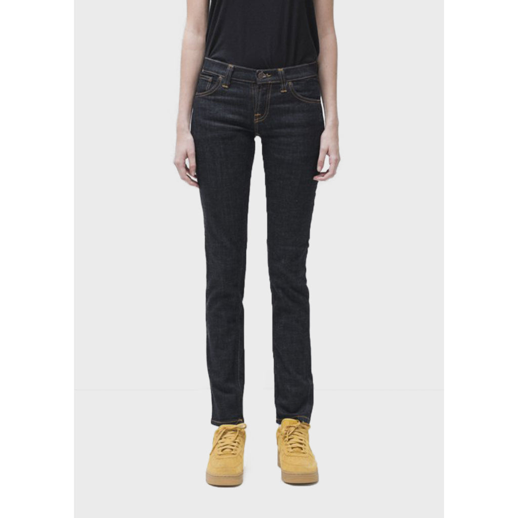 NUDIE Tight Long John - Organic Twill Rinsed