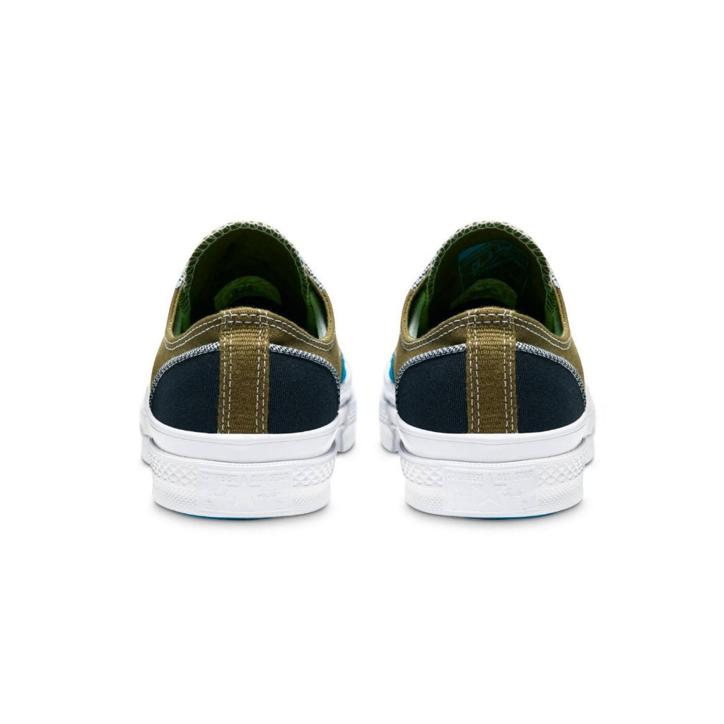 CONVERSE CHUCK 70 PATCHWORK OX - DARK MOSS