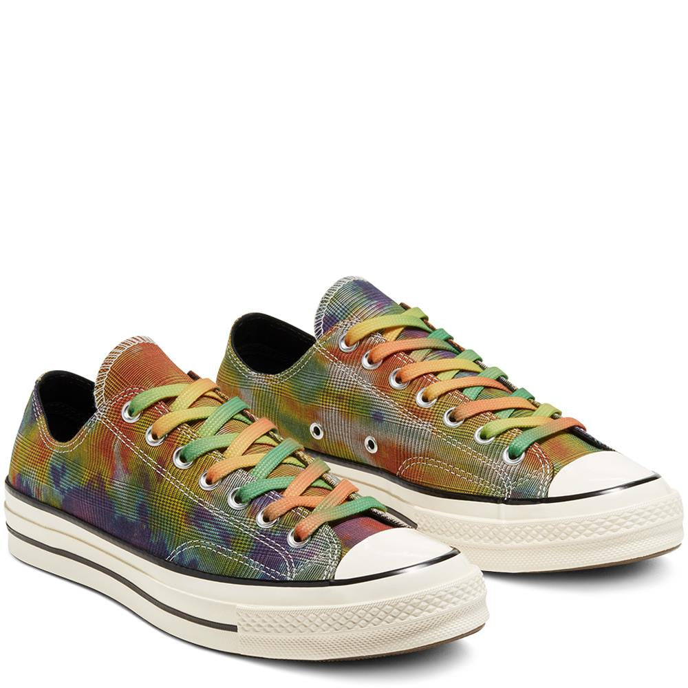 CONVERSE CHUCK 70 OVERDYED PLAID OX - MULTI COLORS