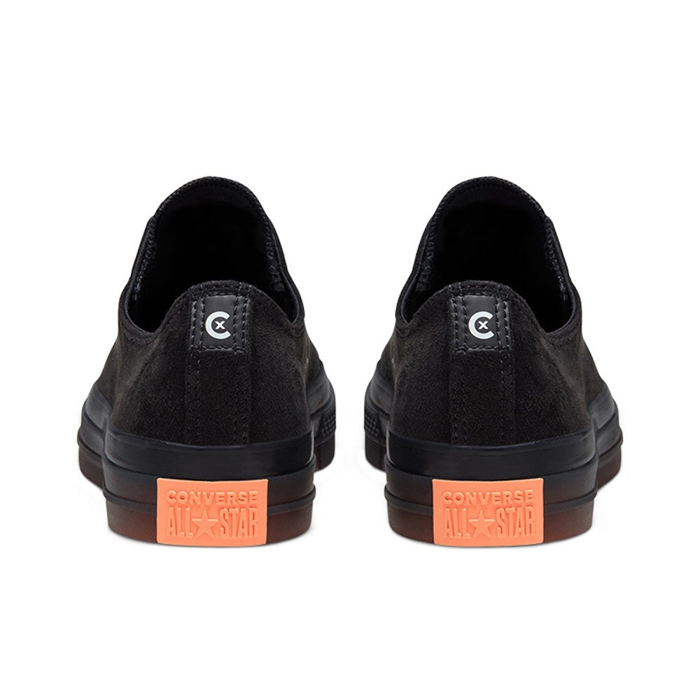 CONVERSE CTAS CX STRETCH SUEDE SLIP ON - BLACK