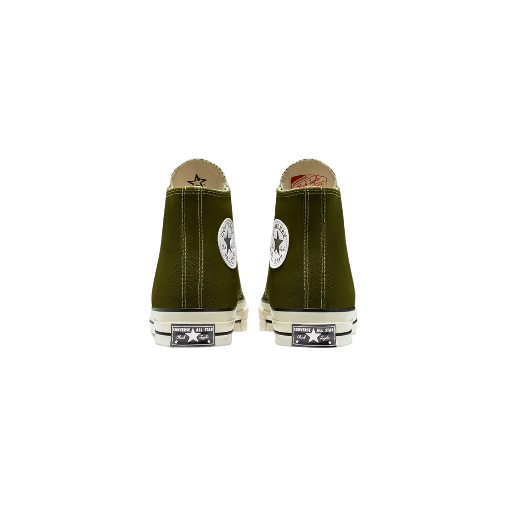 CONVERSE CHUCK 70 RECYCLED CANVAS HI – DARK MOSS/EGRET/BLACK