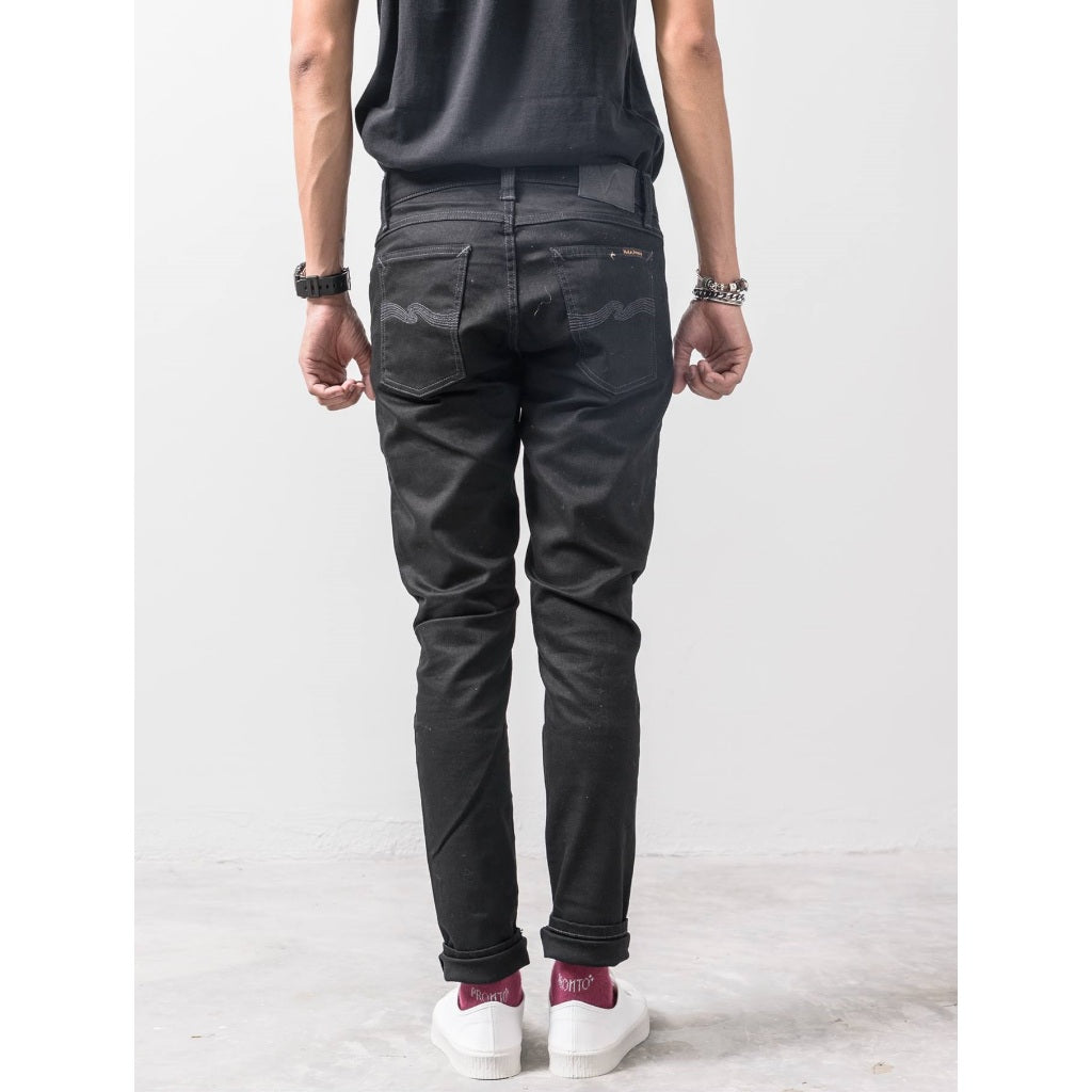 NUDIE Tight Terry - Deep Black