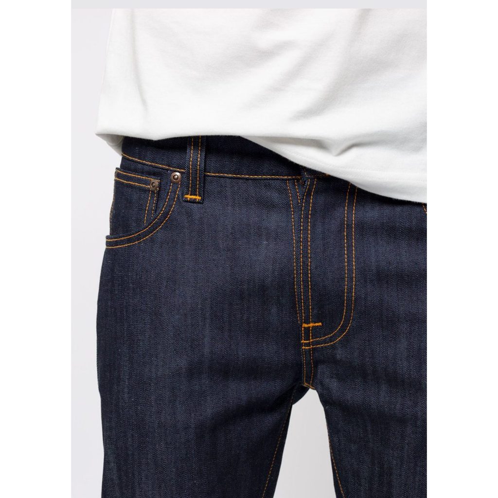 Nudie Jeans Tf — Org Dry Ecru Embo — view 3