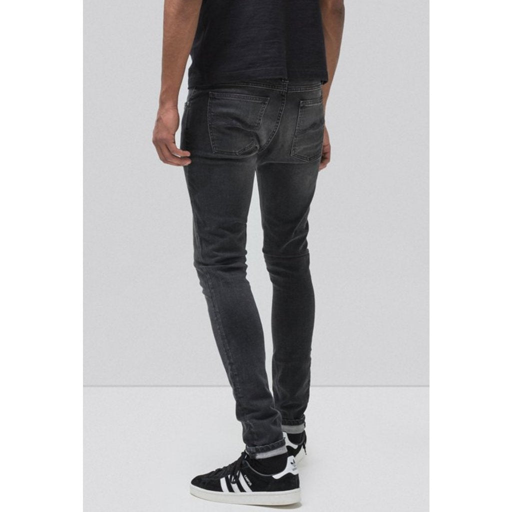 NUDIE JEANS SKINNYLIN - BLACK MOVEMENT