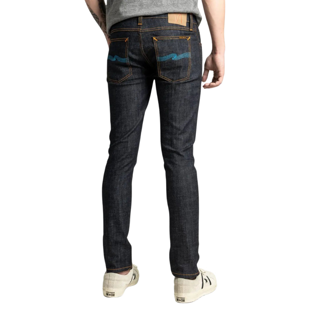 NUDIE JEANS TLJ - ORG DRY TWILL BLUE