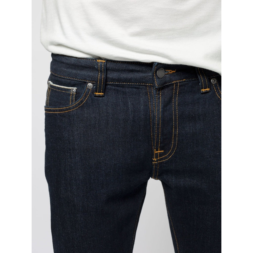 Nudie Jeans Skinnylin — Rinse Selvage Str. — view 3