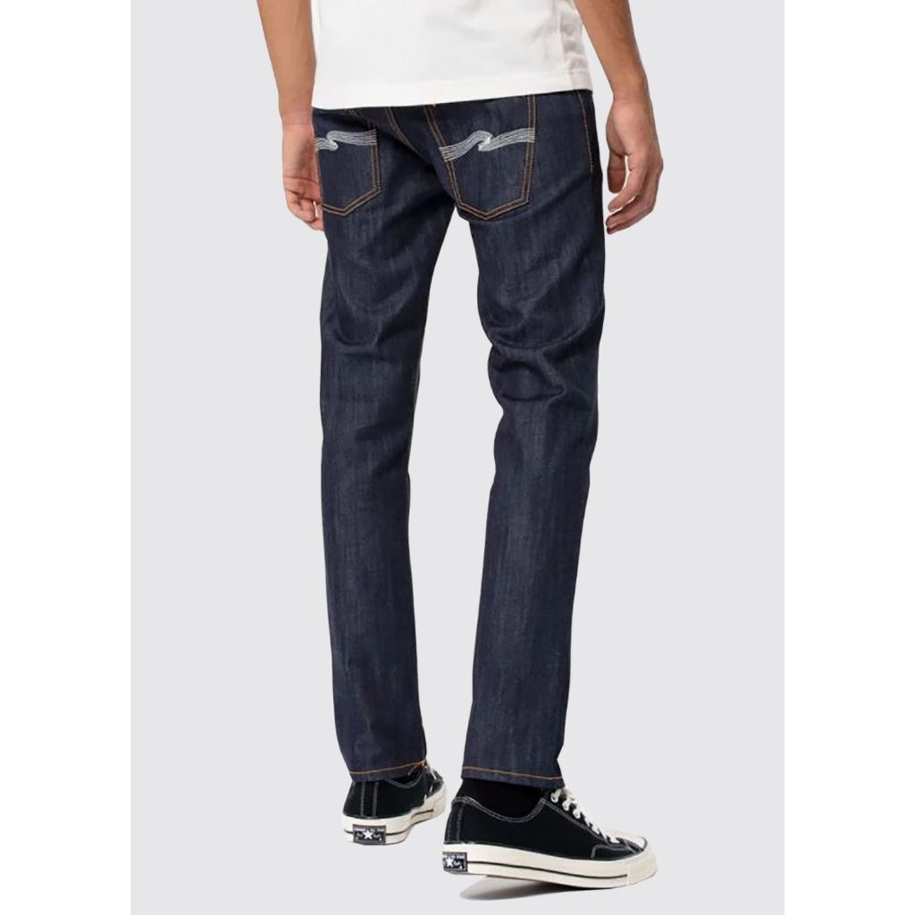 Nudie Jeans Tf — Org Dry Ecru Embo — view 2