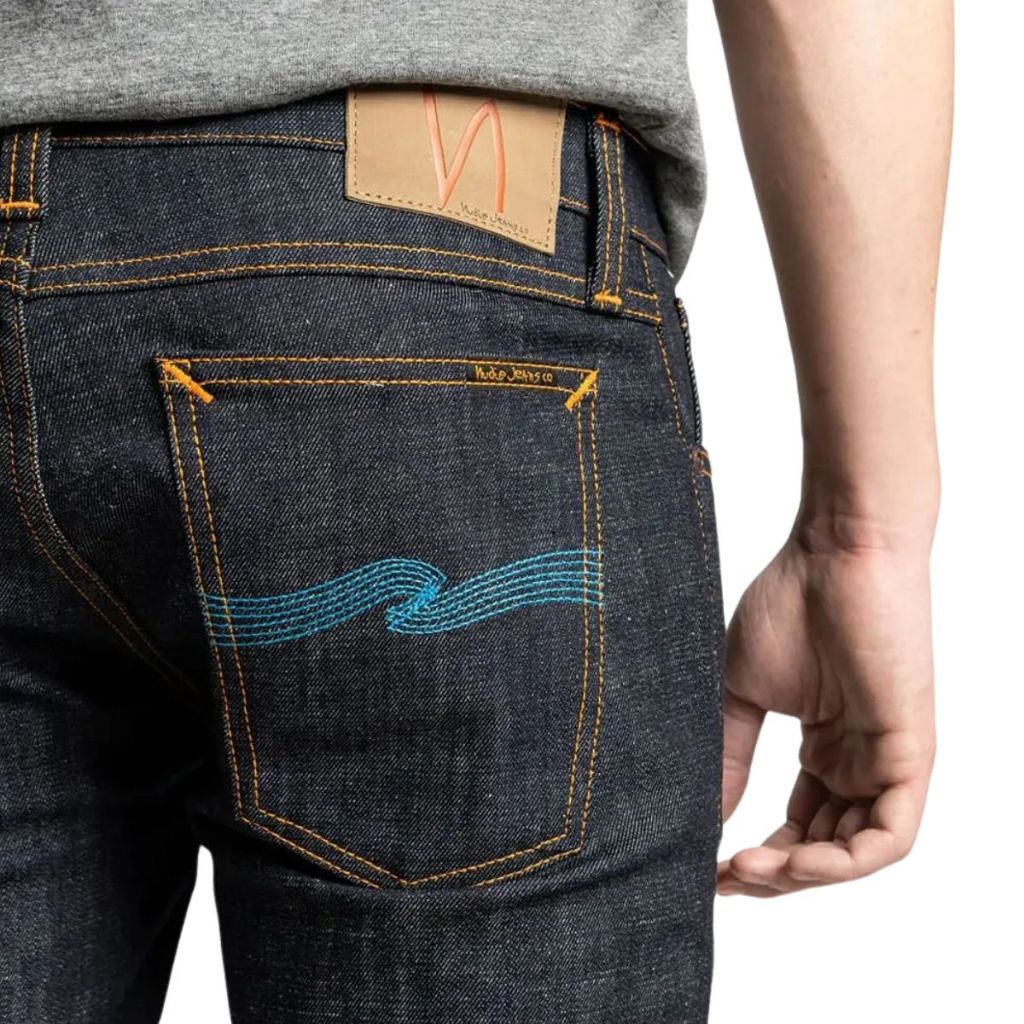 NUDIE JEANS TLJ - ORG DRY TWILL BLUE