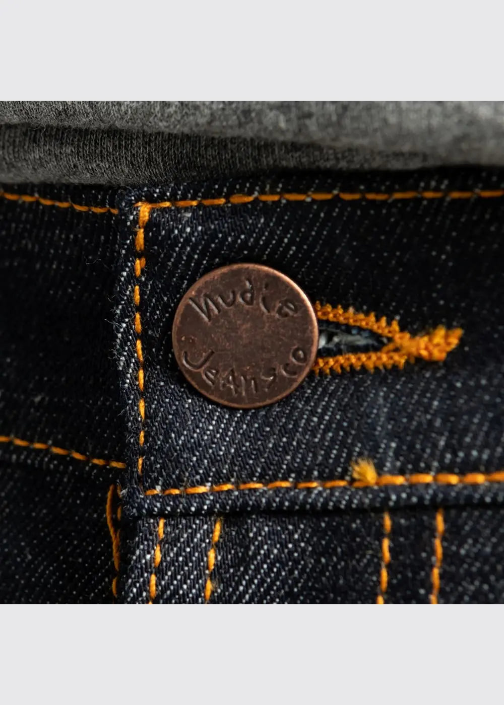 NUDIE JEANS TIGHT LONG JOHN - ORG DRY TWILL BLUE