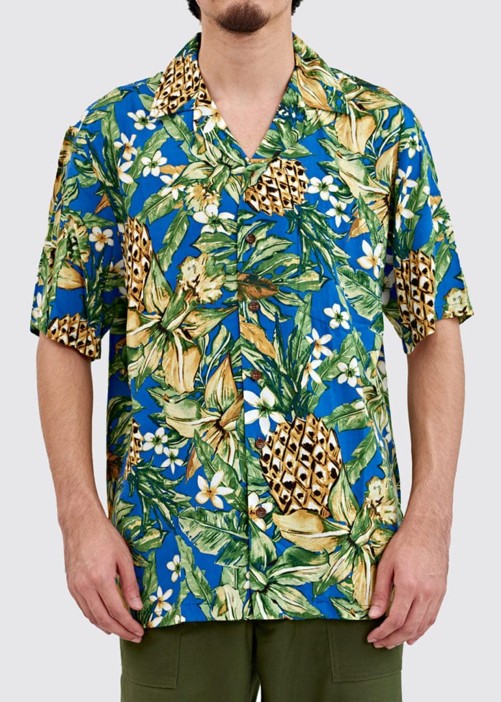 RJC KALAHEO HAWAIIAN SHIRT 258.107 - BLUE | Pronto