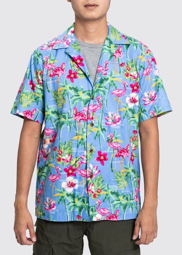 RJC KALAHEO HAWAIIAN SHIRT 102C.204 - BLUE | Pronto