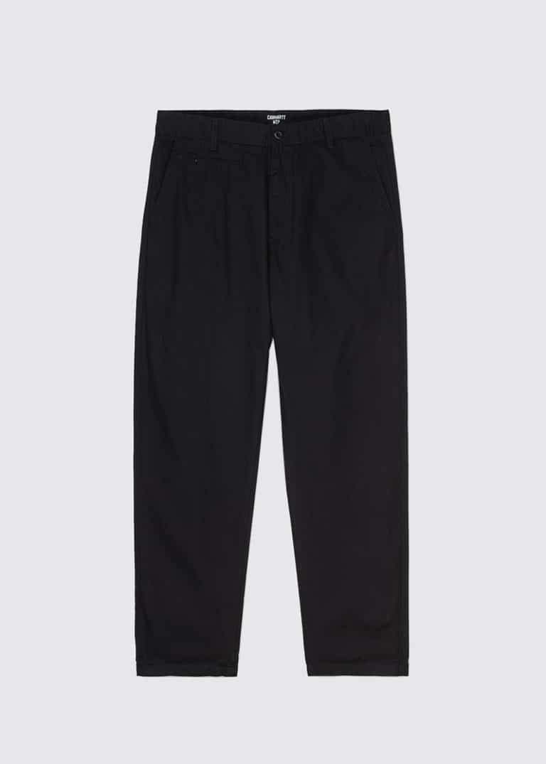 CARHARTT WIP MEMPHIS PANT - BLACK RINSED | Pronto