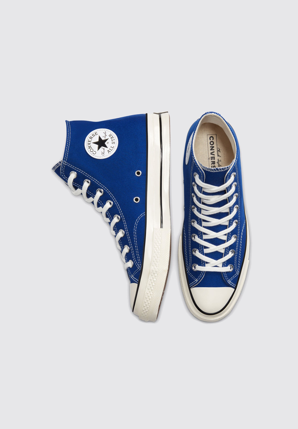 CONVERSE CHUCK 70 ORGANIC CANVAS HI - BLUE | Pronto