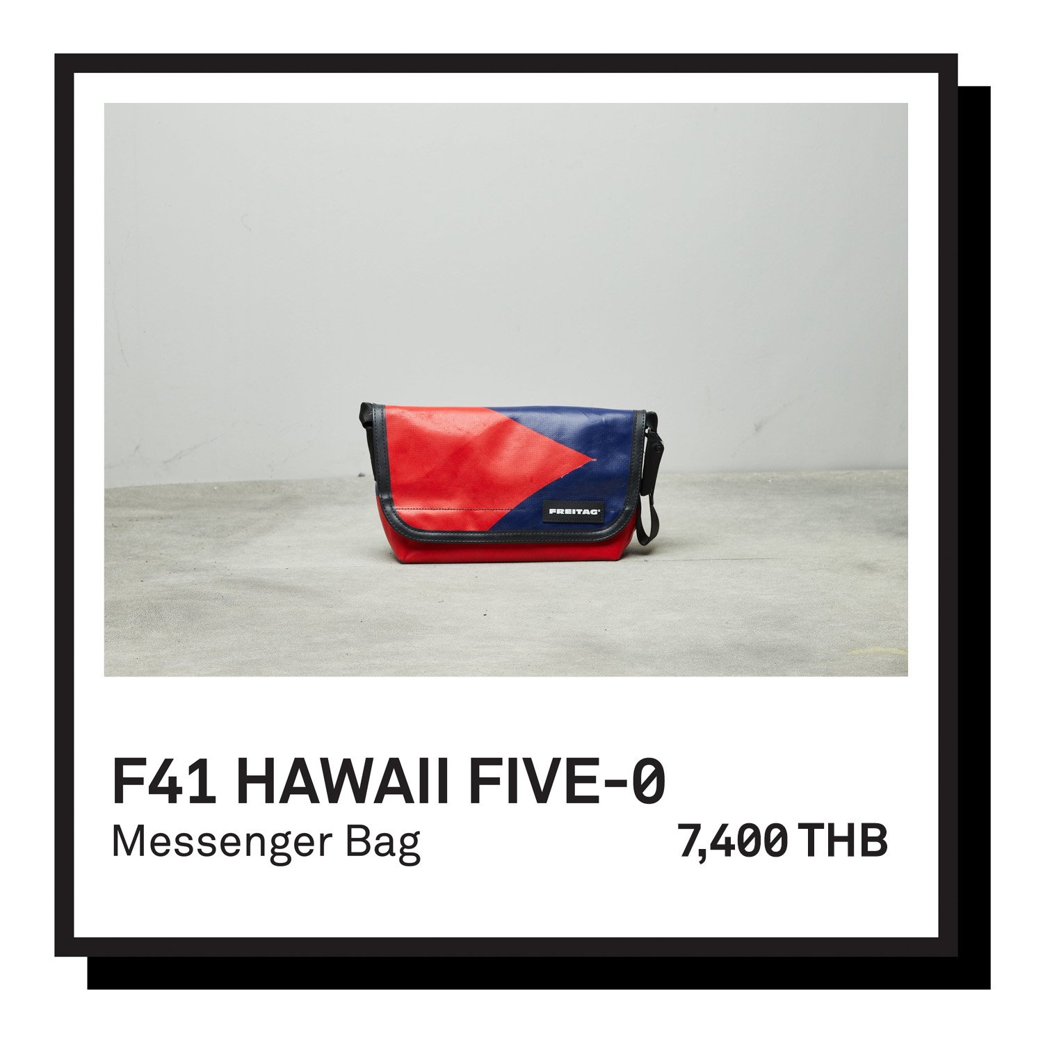 FREITAG/フライターグ】 F41 HAWAII FIVE-O RED